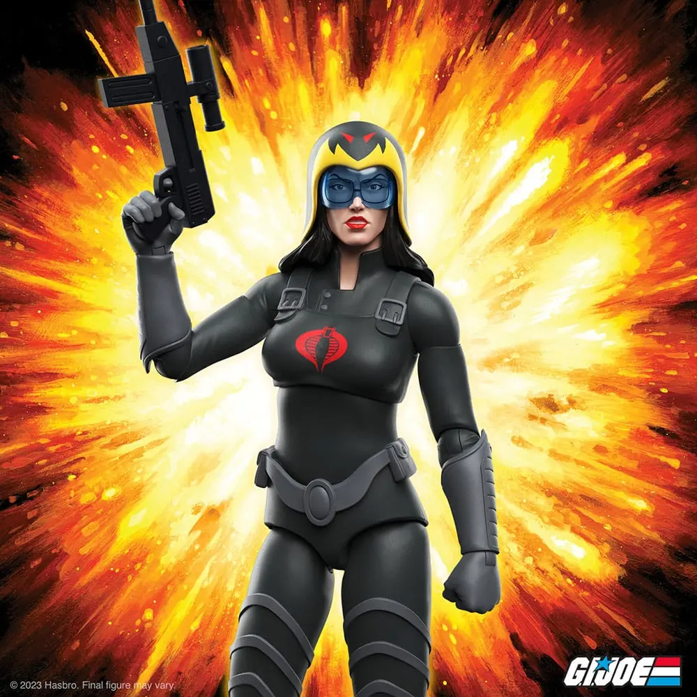 G.I. Joe Ultimates Actionfigur Baroness (Black Suit) 18 cm termékfotó