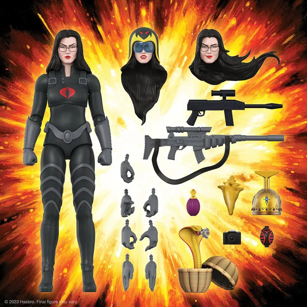 G.I. Joe Ultimates Actionfigur Baroness (Black Suit) 18 cm termékfotó