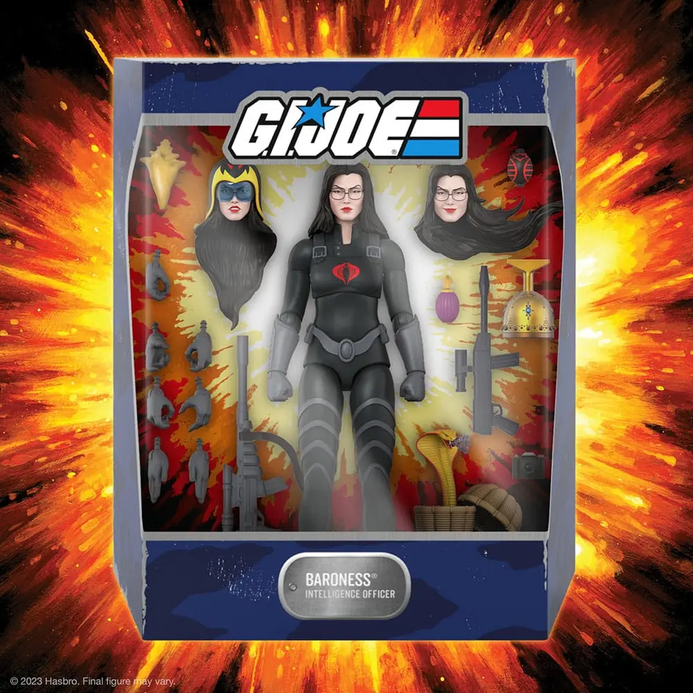 G.I. Joe Ultimates Actionfigur Baroness (Black Suit) 18 cm termékfotó