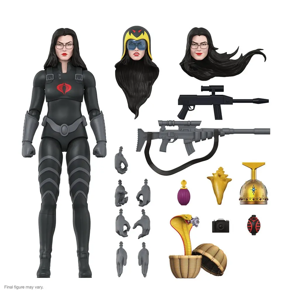 G.I. Joe Ultimates Actionfigur Baroness (Black Suit) 18 cm termékfotó