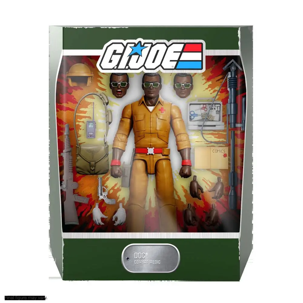 G.I. Joe Ultimates Actionfigur Doc 18 cm termékfotó