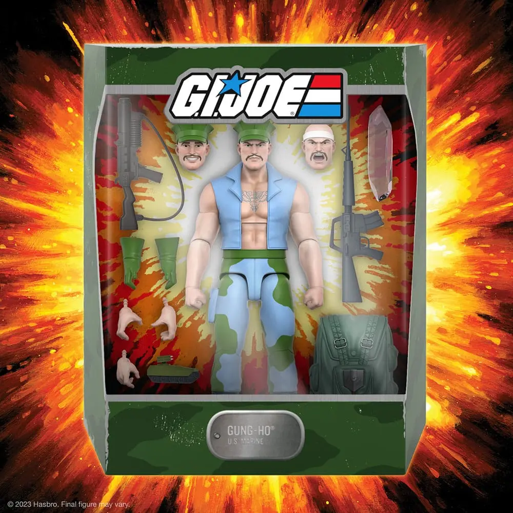 G.I. Joe Ultimates Actionfigur Gung-Ho 18 cm termékfotó