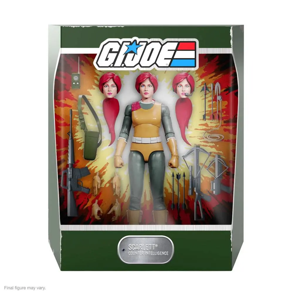 G.I. Joe Ultimates Actionfigur Scarlett 18 cm termékfotó