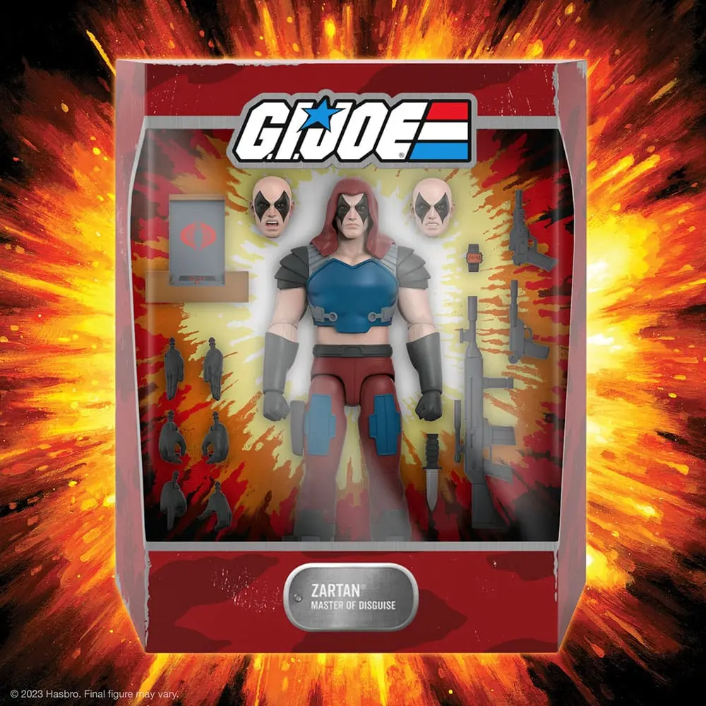 G.I. Joe Ultimates Actionfigur Zartan 18 cm termékfotó