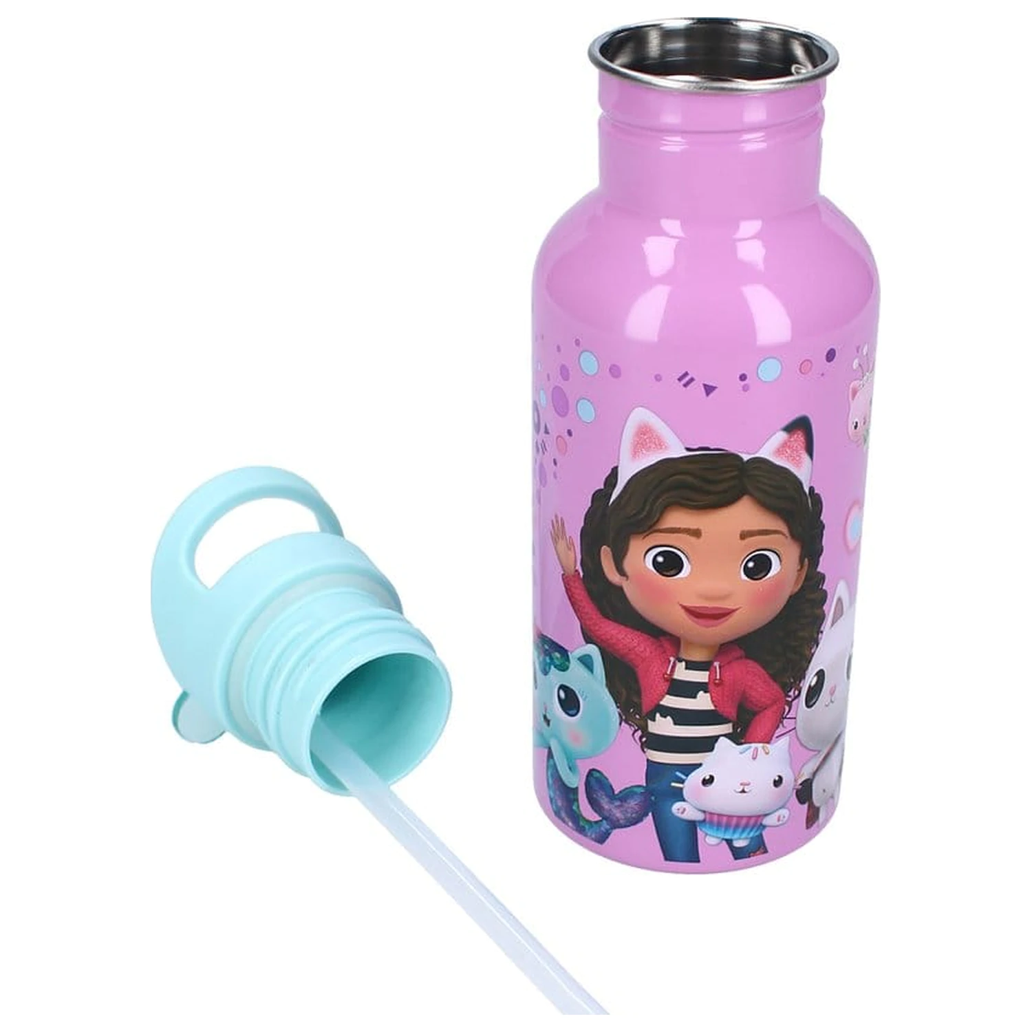 Gabby's Dollhouse Trinkflasche Take A Sip 500ml Produktfoto