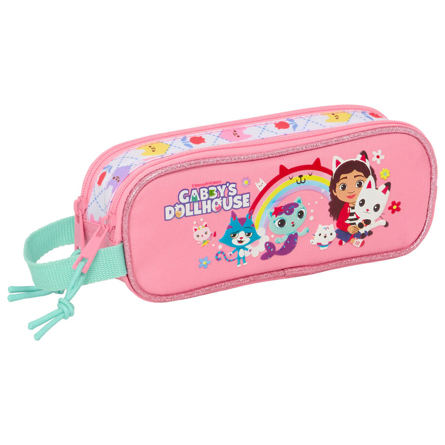 Gabby's Dollhouse doppeltes Federmäppchen Produktfoto