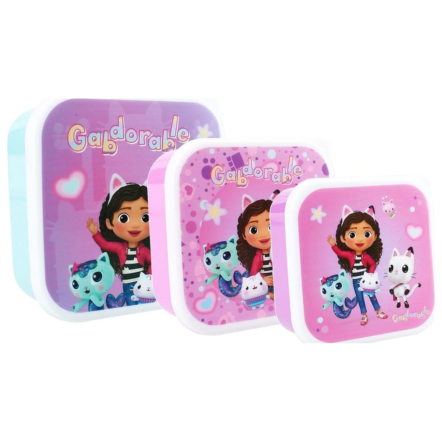 Gabby's Dollhouse Snackbox-Set Fresh Bites 12 cm Produktfoto