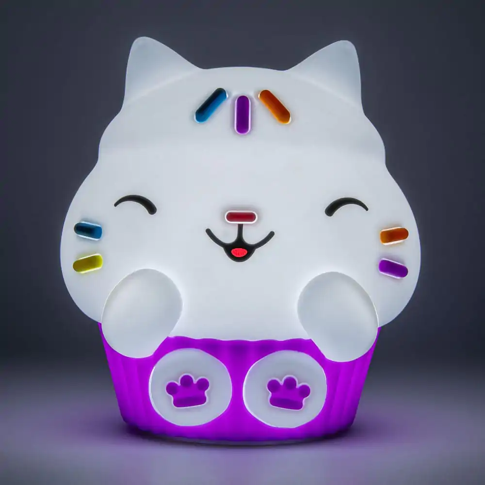 Gabby´s Dollhouse Squishy Glo Silikon Licht Cakey Cat 15 cm Produktfoto