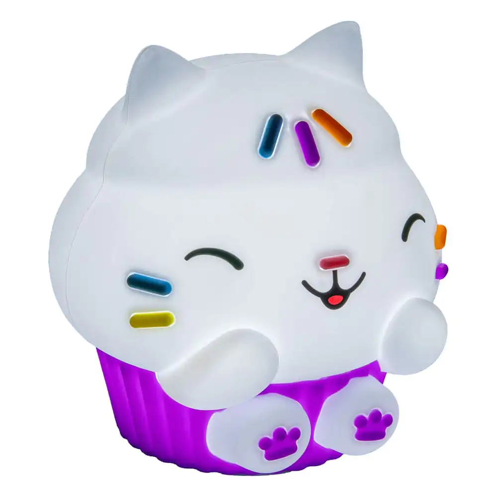 Gabby´s Dollhouse Squishy Glo Silikon Licht Cakey Cat 15 cm Produktfoto