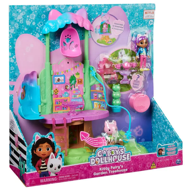 Gabbys Dollhouse Kitty Fairys Spielset Tree House Spielset Produktfoto