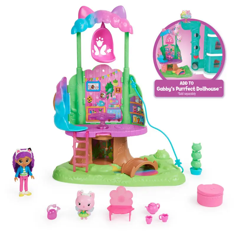 Gabbys Dollhouse Kitty Fairys Spielset Tree House Spielset Produktfoto