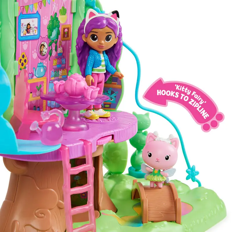 Gabbys Dollhouse Kitty Fairys Spielset Tree House Spielset Produktfoto