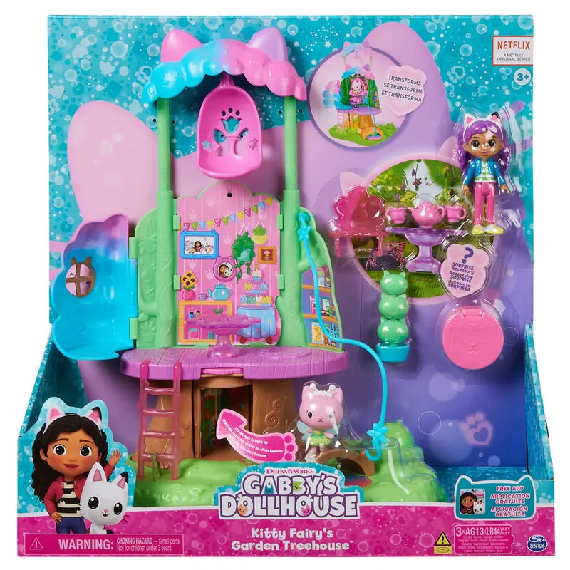 Gabbys Dollhouse Kitty Fairys Spielset Tree House Spielset Produktfoto