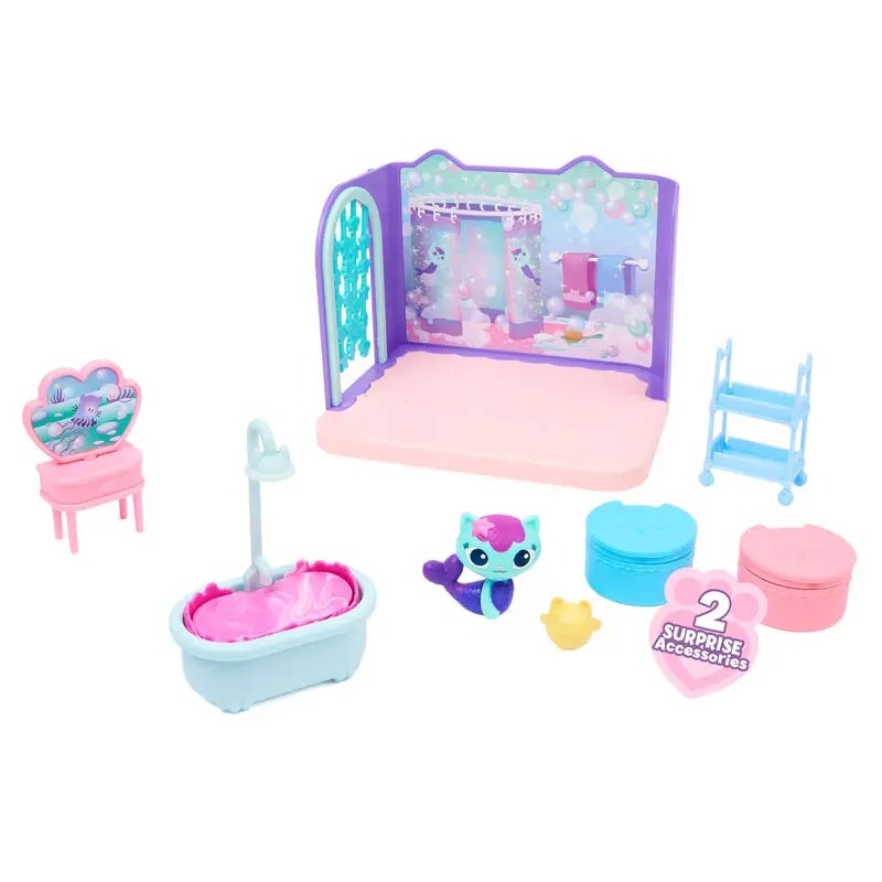 Gabbys Dollhouse MerCat Bath Spielset termékfotó