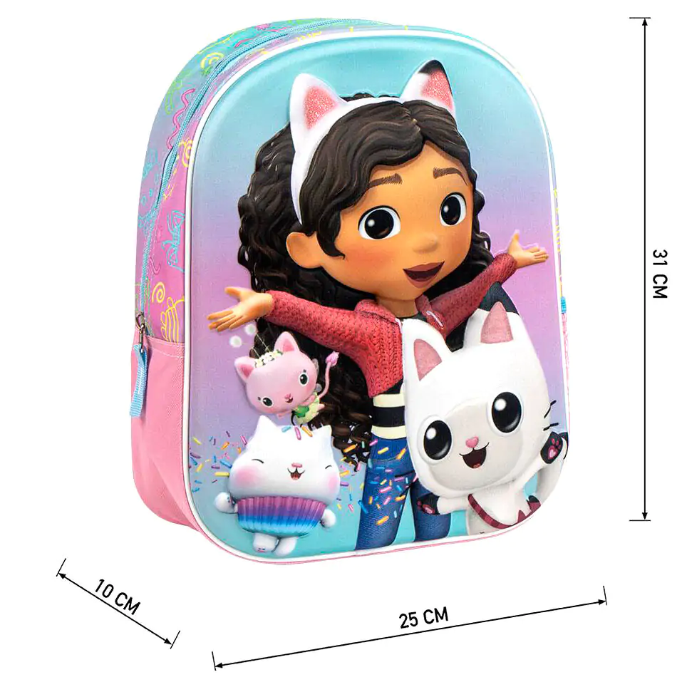 Gabbys Dollhouse 3D Rucksack 31cm Produktfoto