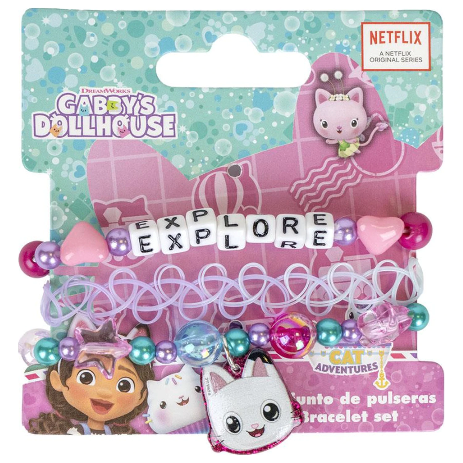 Gabi's Dollhouse Adventures Armband-Set 3 St. Produktfoto