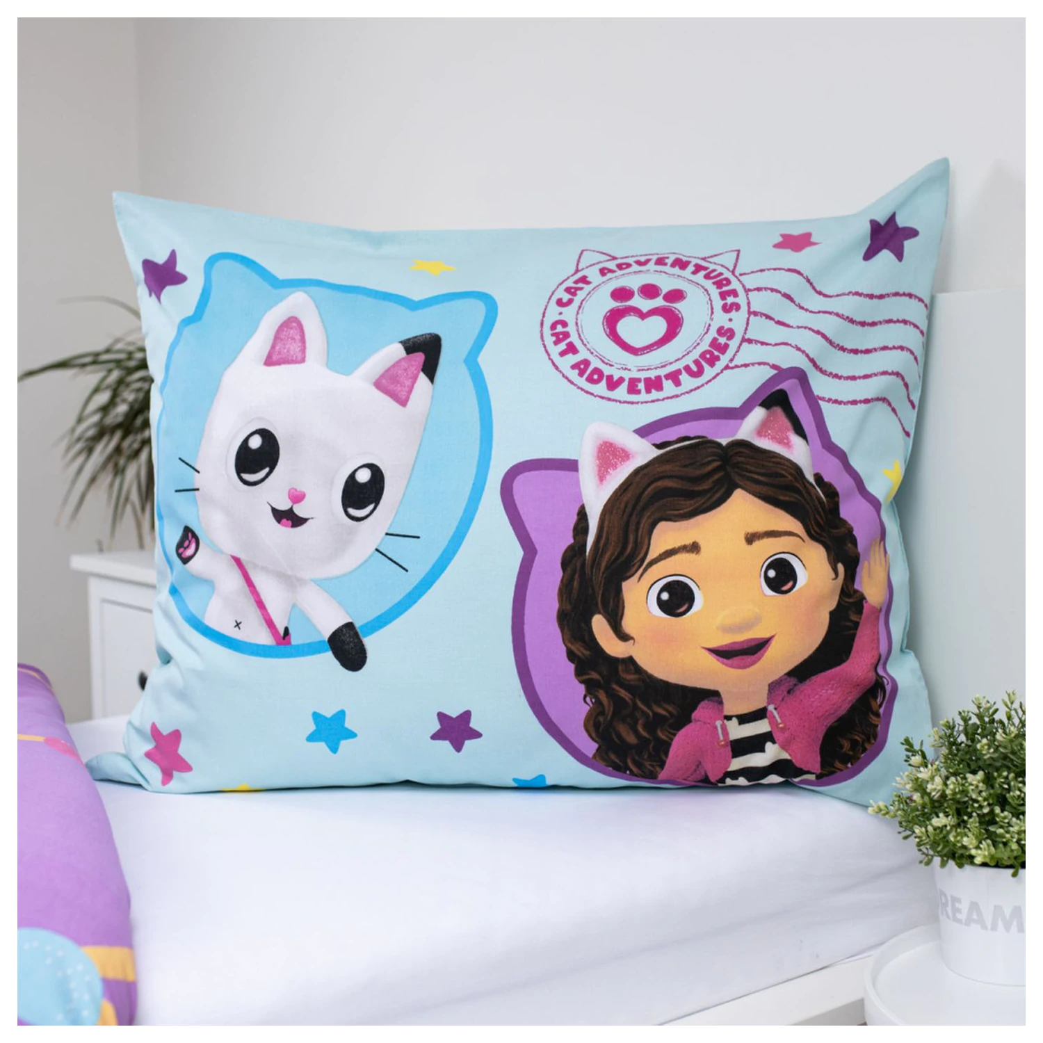 Gabby's Dollhouse Ballon Bettbezug Produktfoto