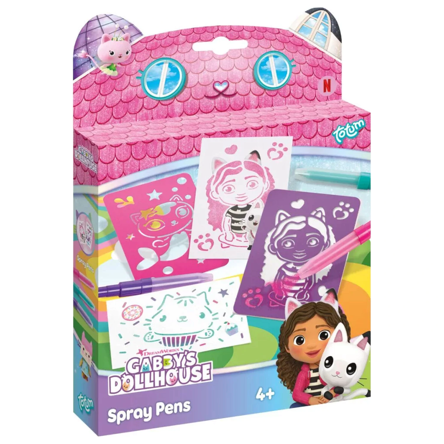Gabi's Dollhouse Buddies Kreativ-Set mit Sprühstift Produktfoto