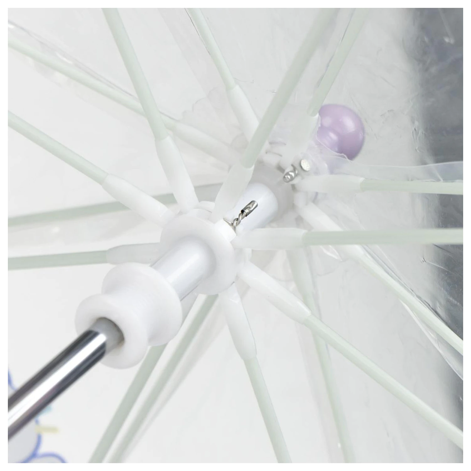 Gabi's Dollhouse Cat-titude Kids' transparenter Regenschirm Ø71 cm Produktfoto