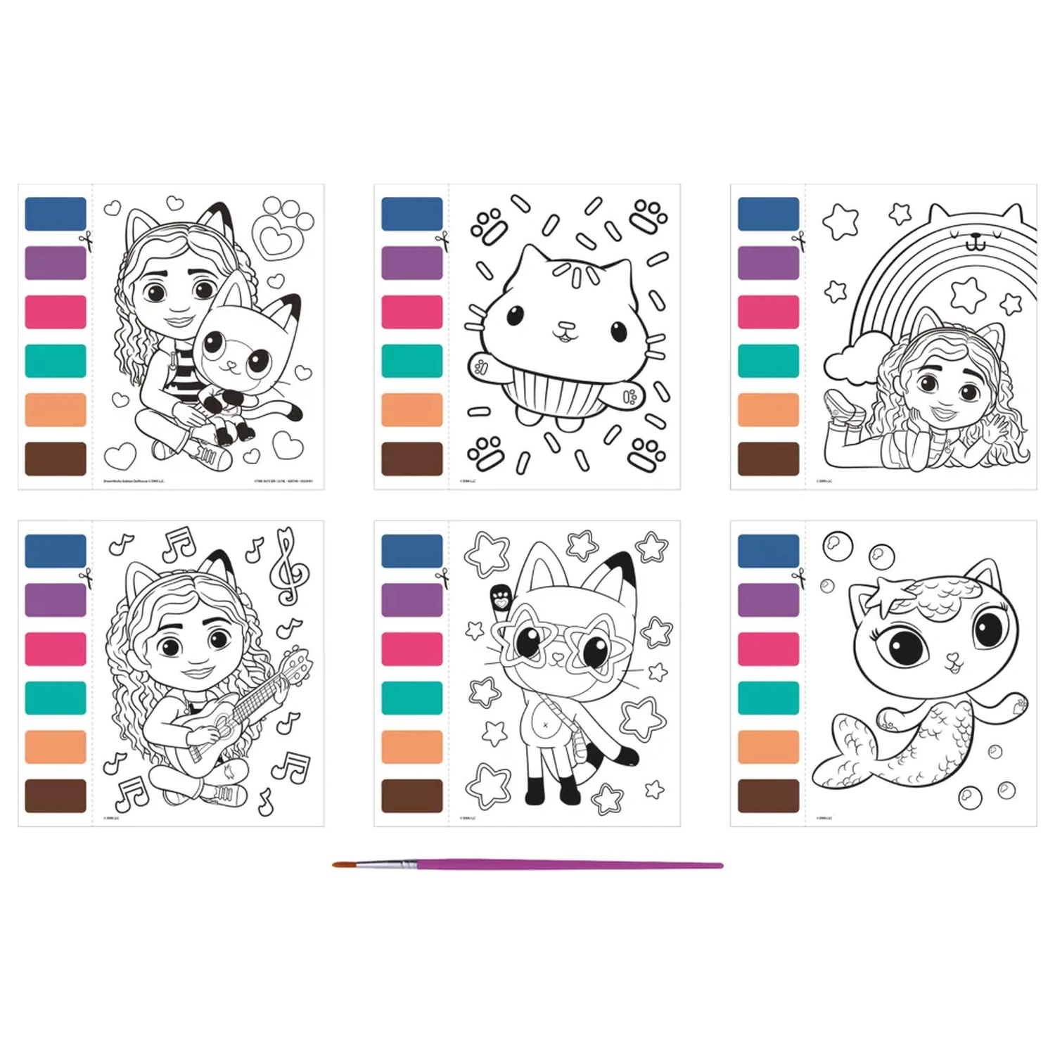Gabi's Dollhouse Gabby Cats Malset Produktfoto