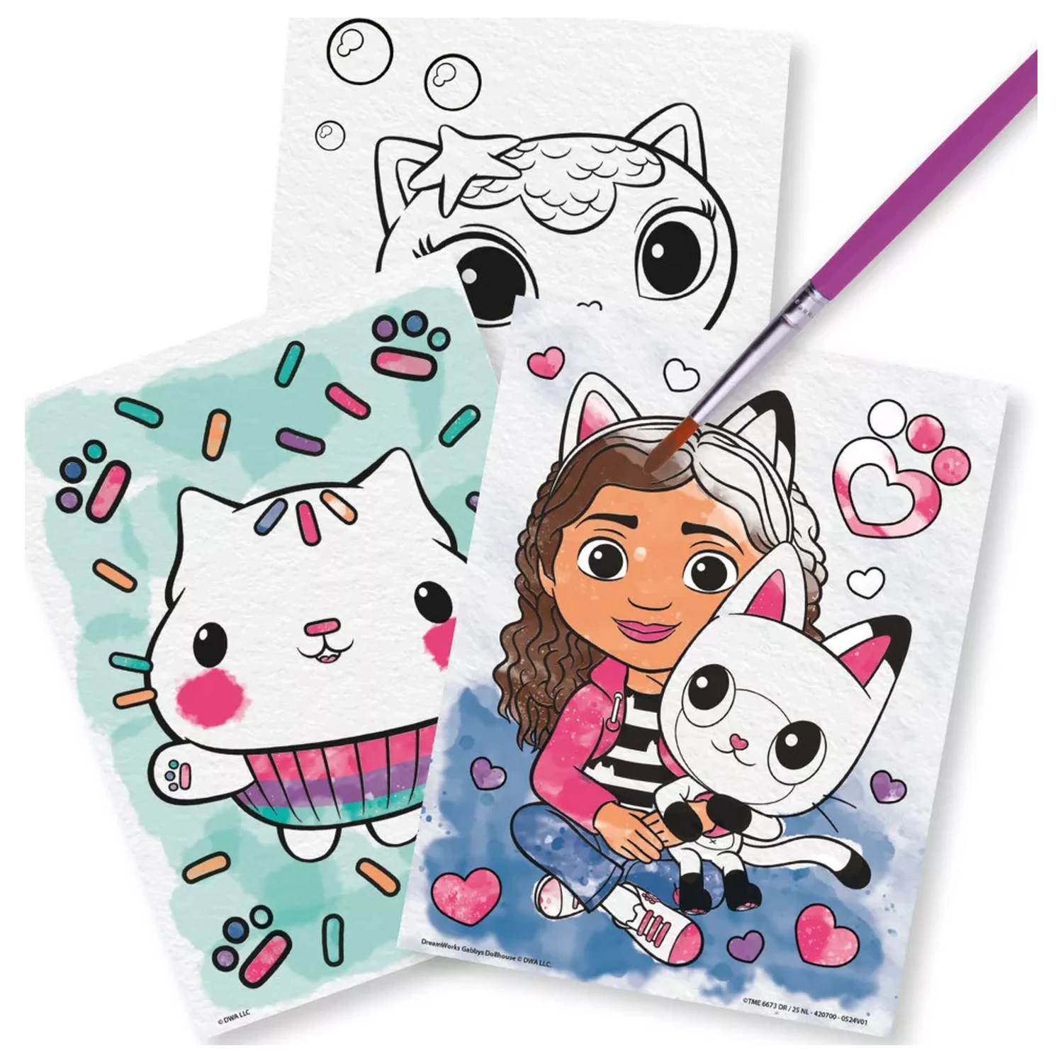 Gabi's Dollhouse Gabby Cats Malset Produktfoto