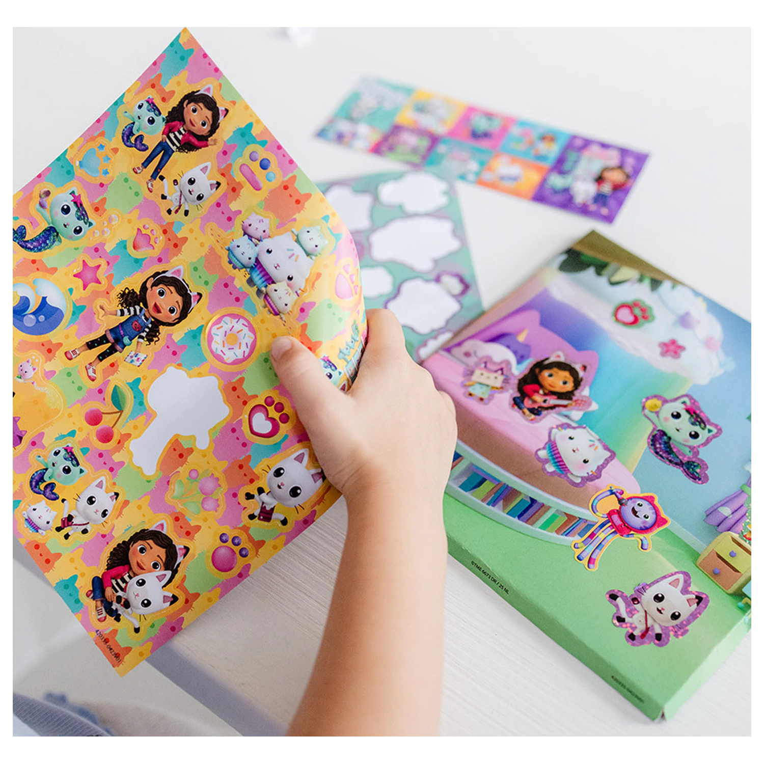 Gabi's Dollhouse Cats Aufkleberset Produktfoto