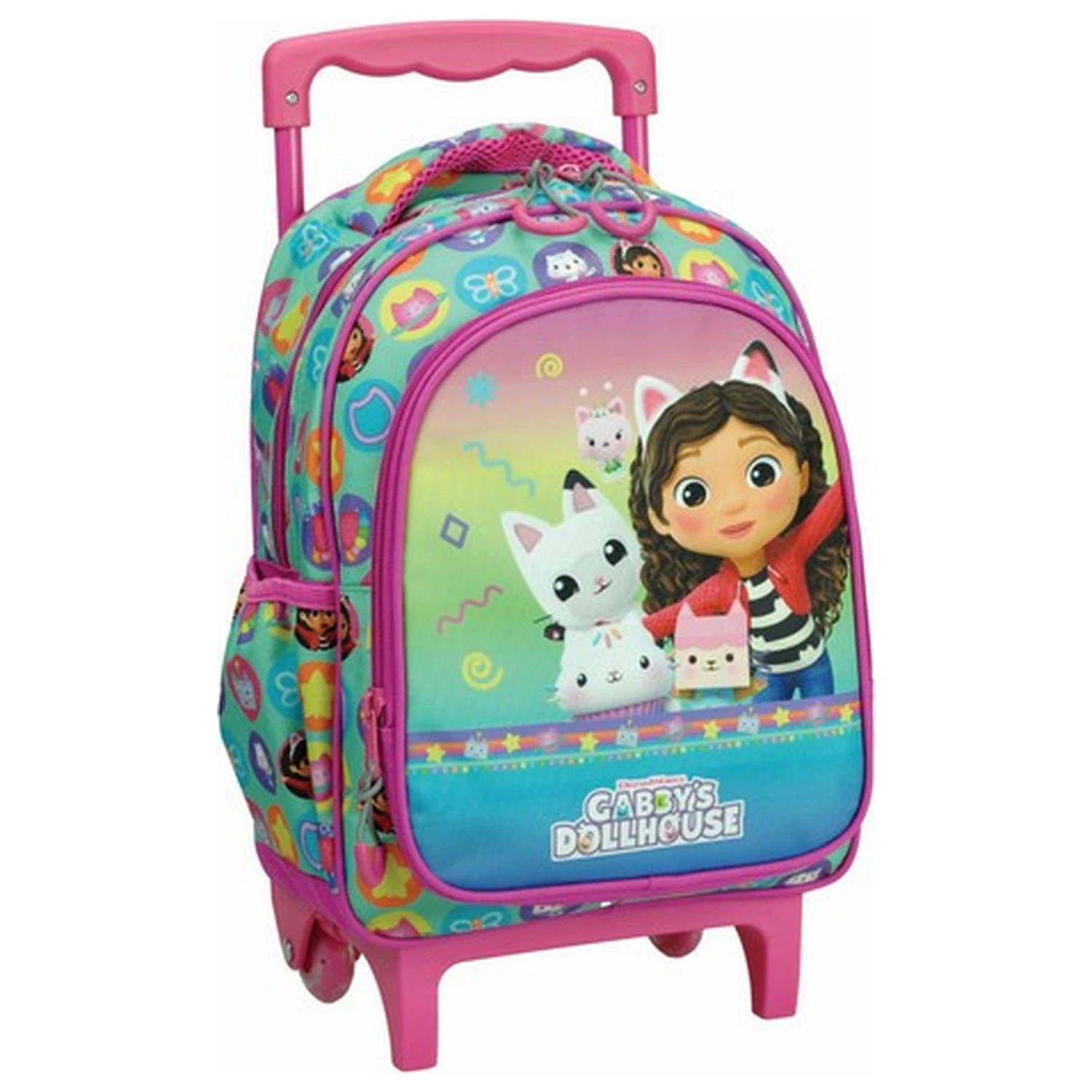 Gabi's Dollhouse Color Fade Rolling Vorschule Rucksack, Tasche 30 cm Produktfoto