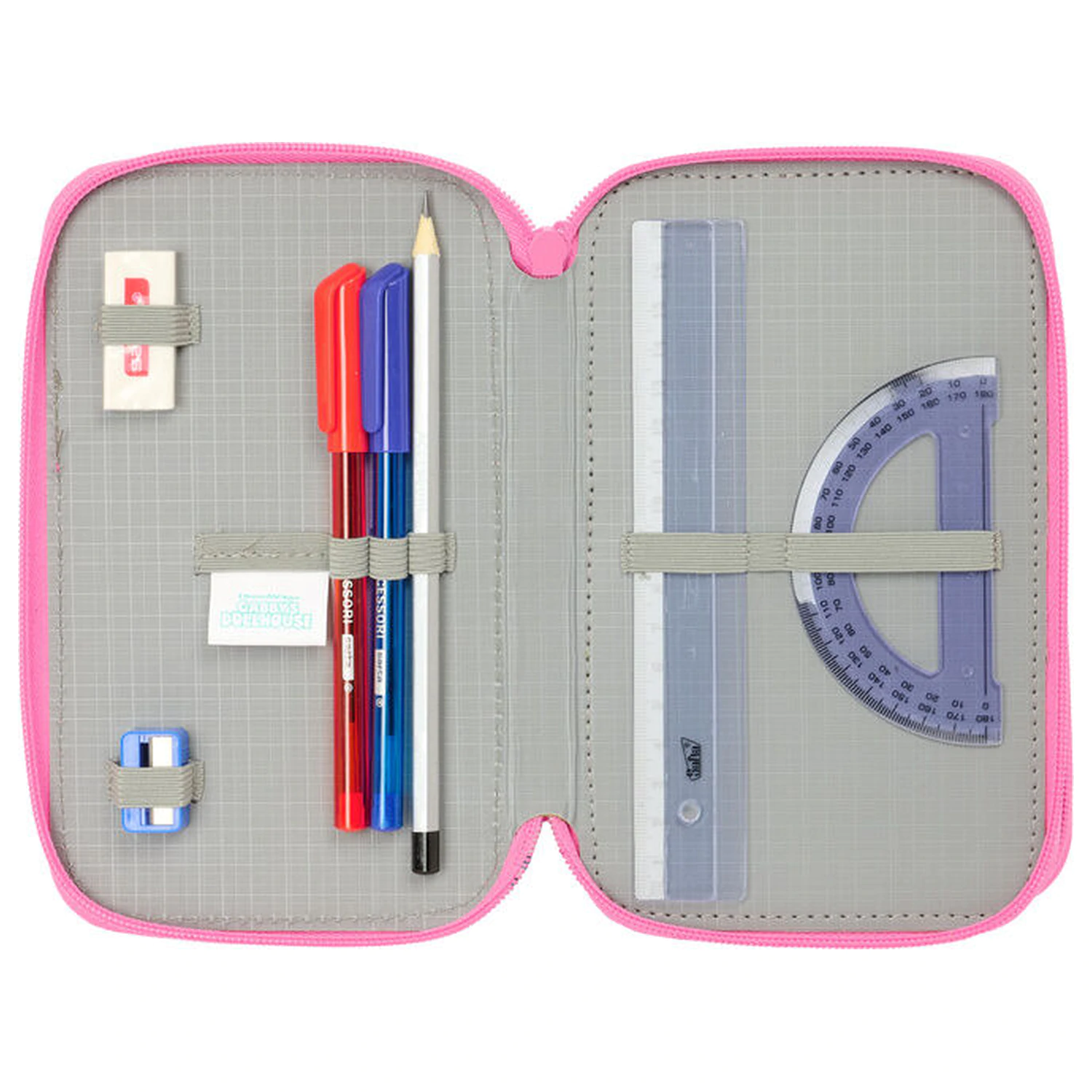 Gabbys Dollhouse Confetti dreifach Federmäppchen 37-teilig Produktfoto