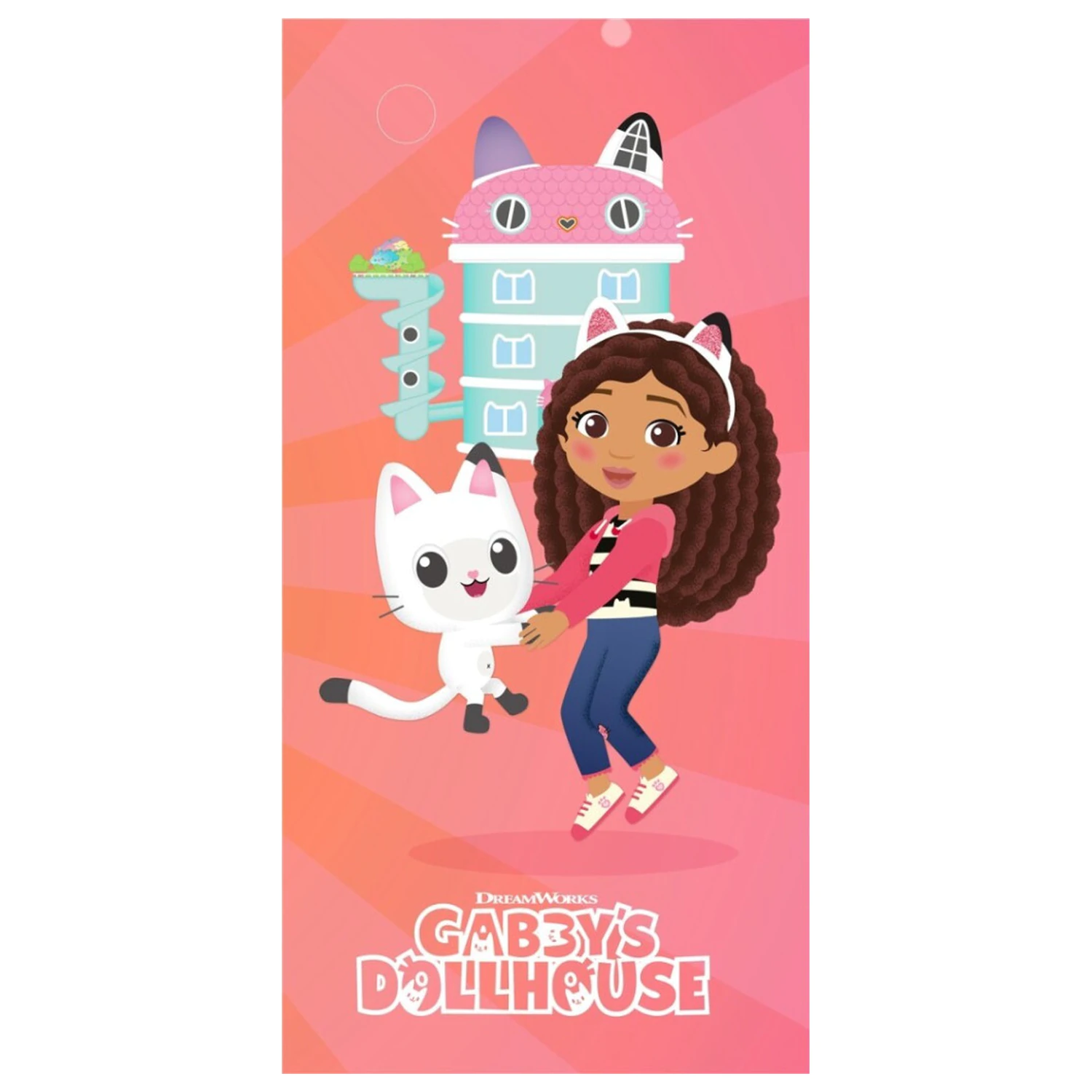 Gabi's Dollhouse Dream House Handtuch Produktfoto
