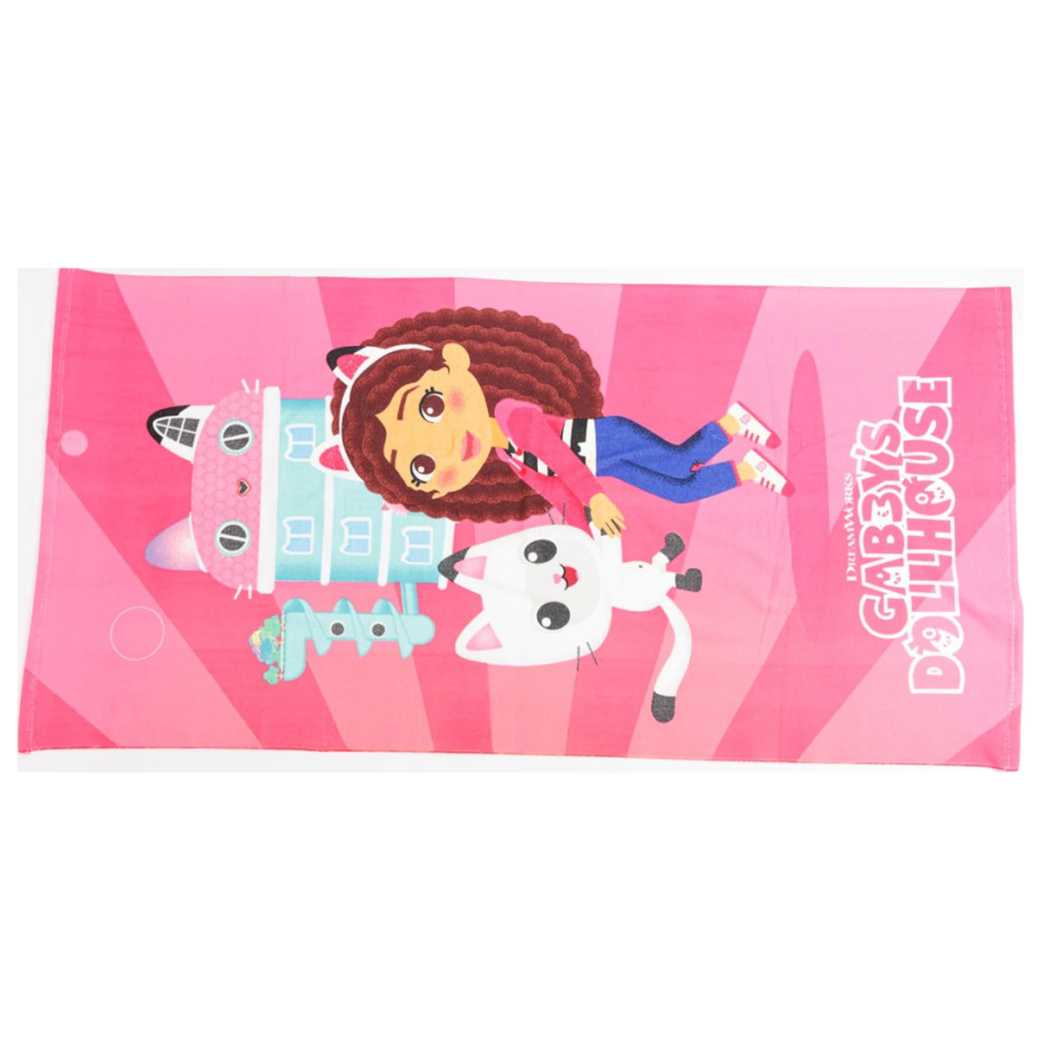 Gabi's Dollhouse Dream House Handtuch Produktfoto