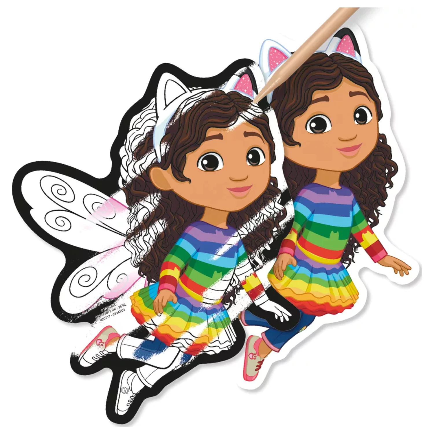 Gabi's Dollhouse Fairy Rubbelbilder-Set mit Magnet Produktfoto