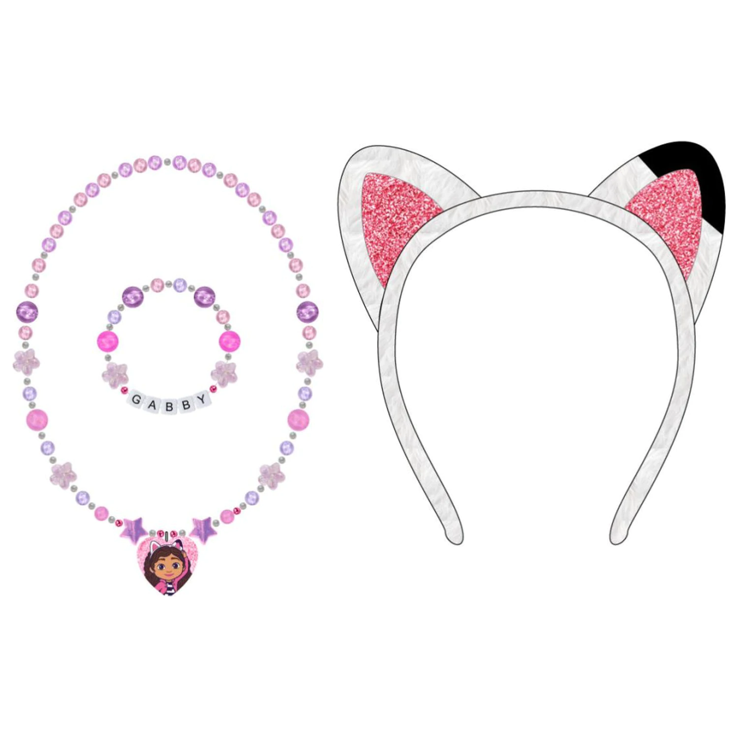 Gabi's Puppenhaus Blume Schmuck und Stirnband Set Produktfoto