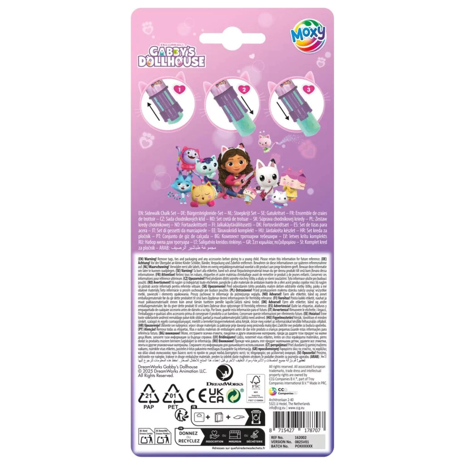 Gabi Dollhouse Friends Kreide-Set Produktfoto