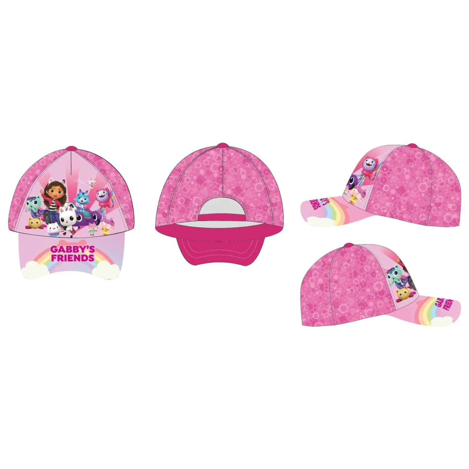 Gabi's Dollhouse Friends Kinder Baseballkappe 53 cm Produktfoto