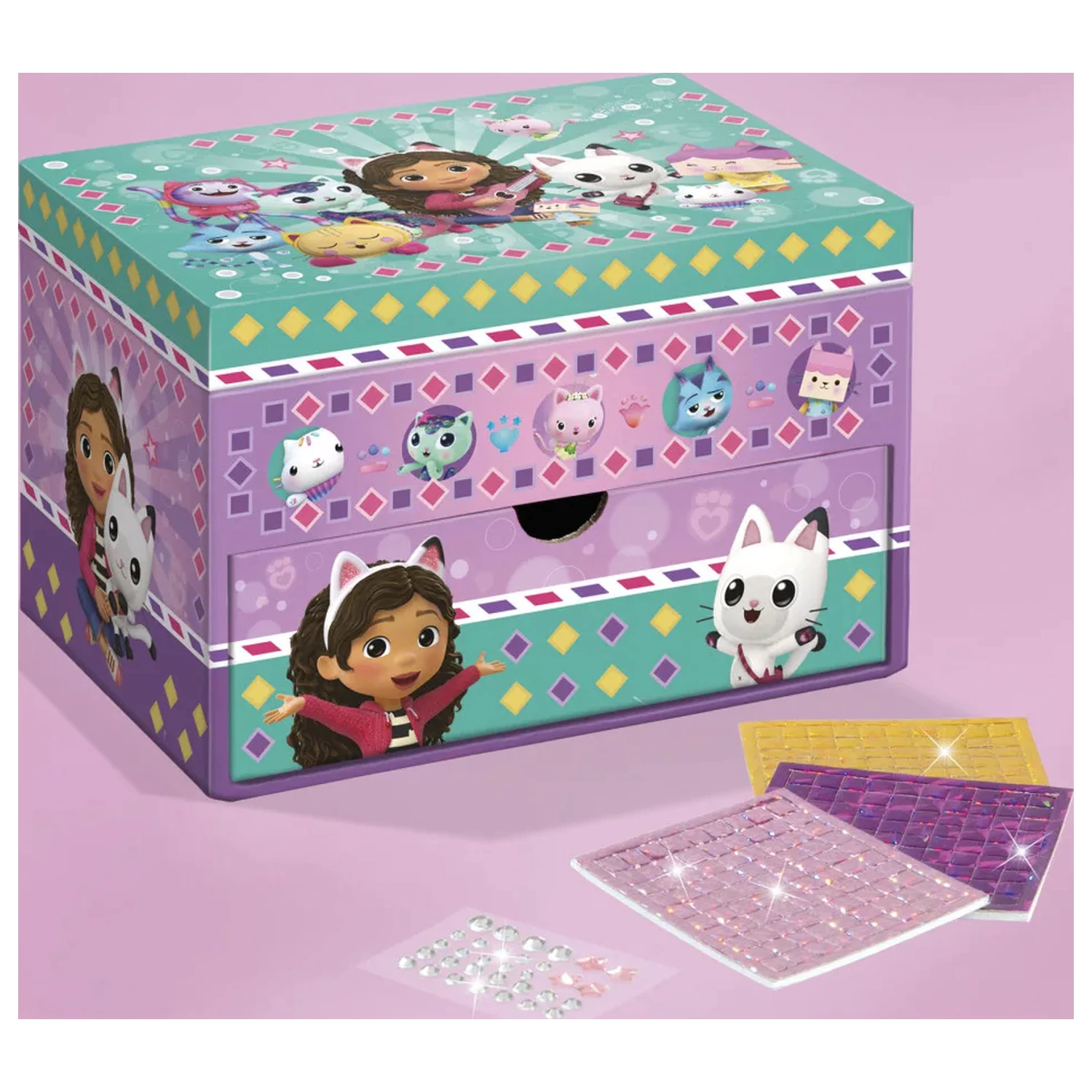 Gabi Dollhouse Friends Mosaik Schmuck Schatulle Produktfoto