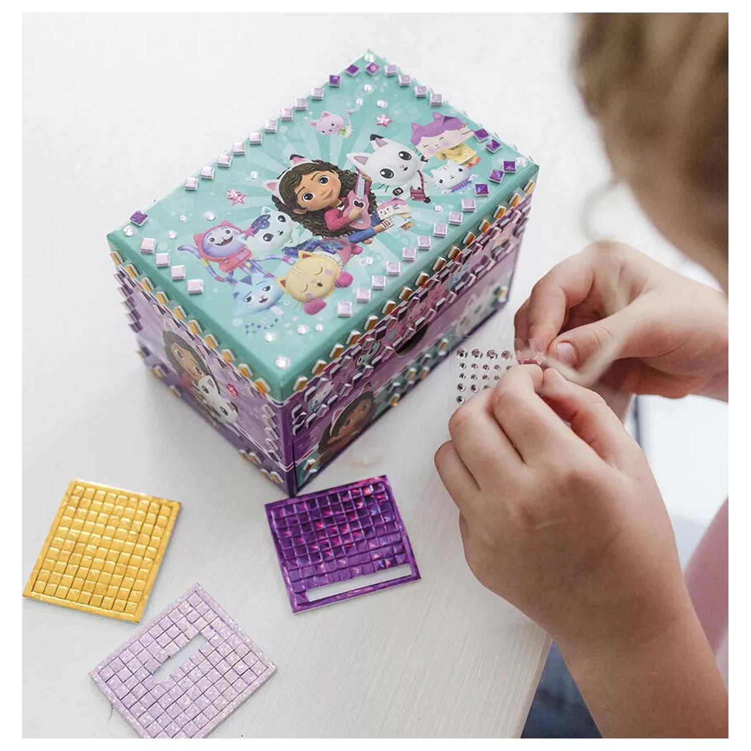 Gabi Dollhouse Friends Mosaik Schmuck Schatulle Produktfoto