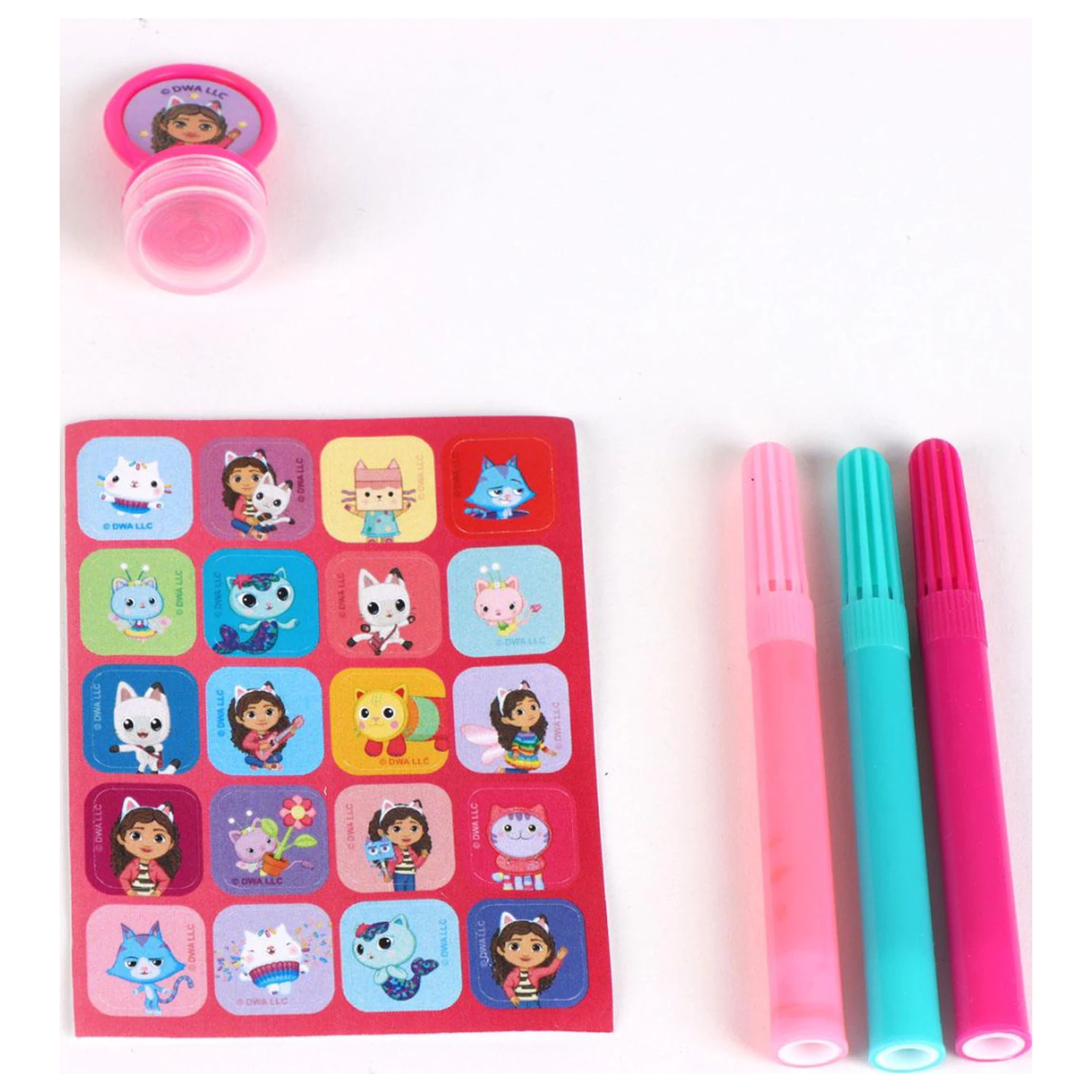 Gabi's Dollhouse Lustiges Malbuch Set mit Vorlage Produktfoto