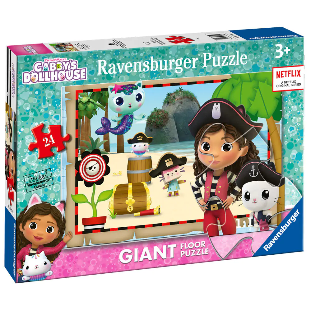 Gabbys Dollhouse giant Puzzle 24St Produktfoto