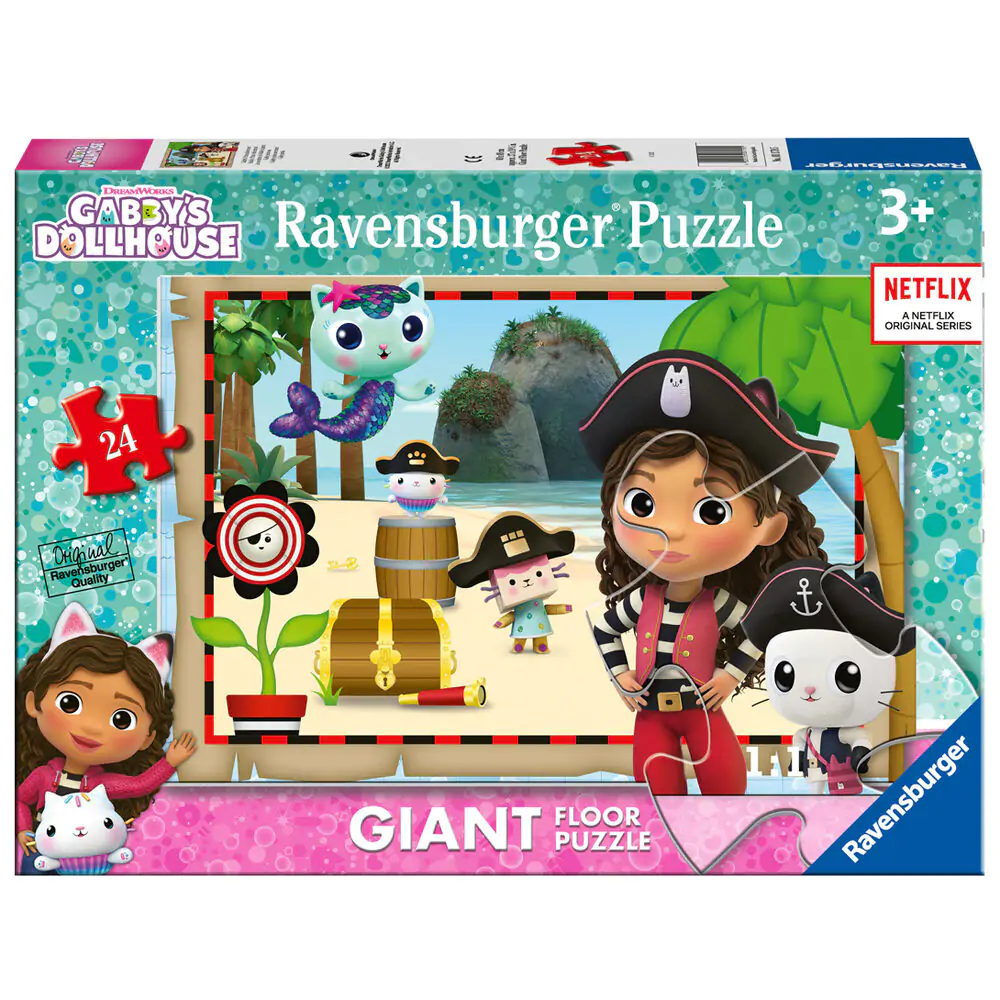 Gabbys Dollhouse giant Puzzle 24St Produktfoto