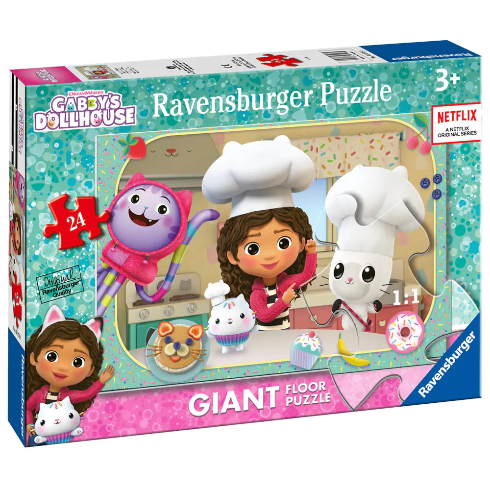 Gabbys Dollhouse giant Puzzle 24St Produktfoto
