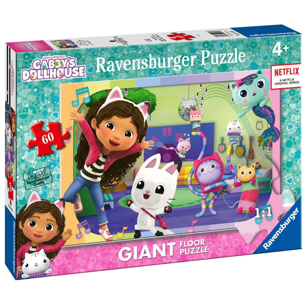 Gabbys Dollhouse giant Puzzle 60St Produktfoto