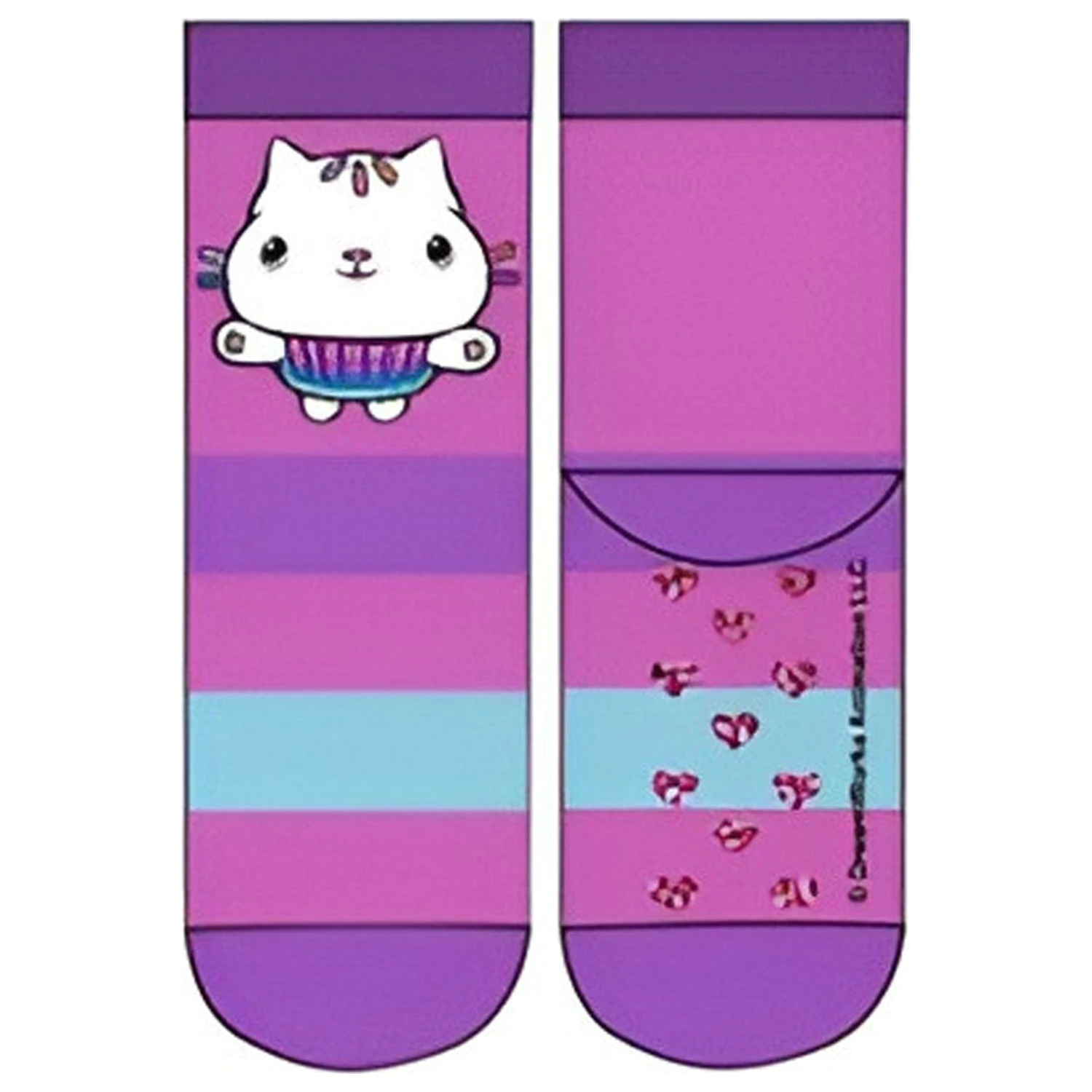 Gabi's Dollhouse Girls Lila Kinder dicke Anti-Rutsch Socken 27/30 Produktfoto