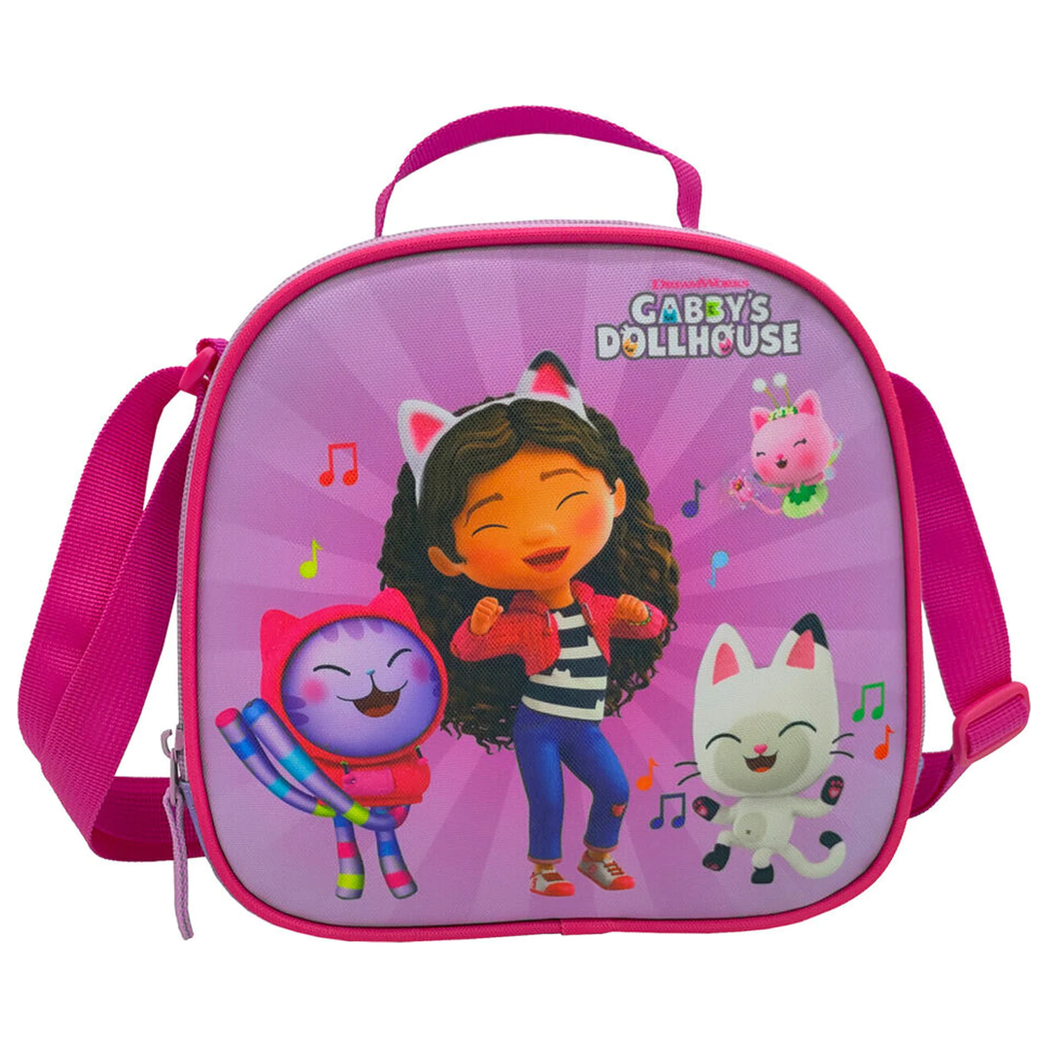 Gabbys Dollhouse Trolley + Federmappe + Lunchtasche Set Produktfoto