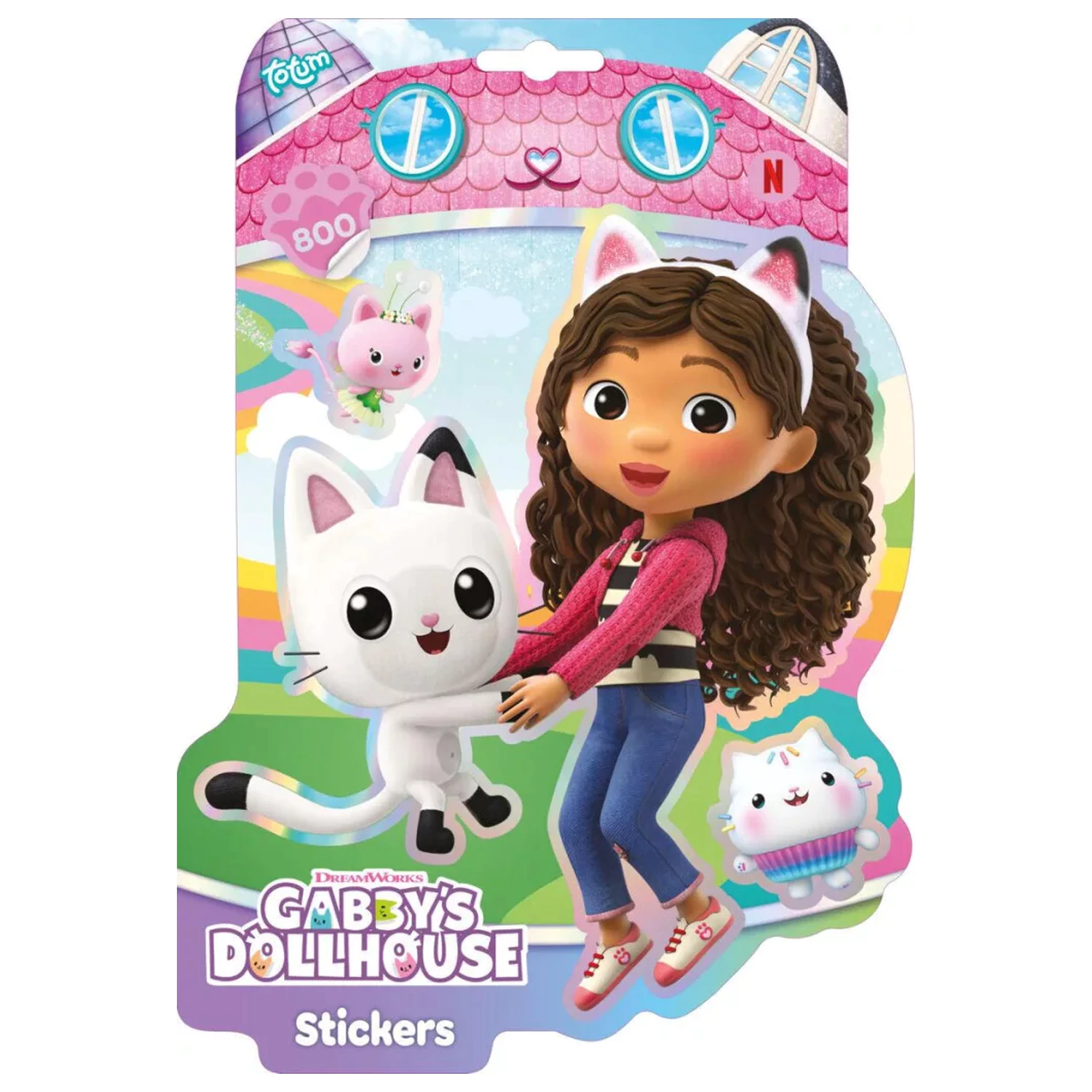 Gabi Puppenhaus Happy Shape A4 Sticker Album Produktfoto
