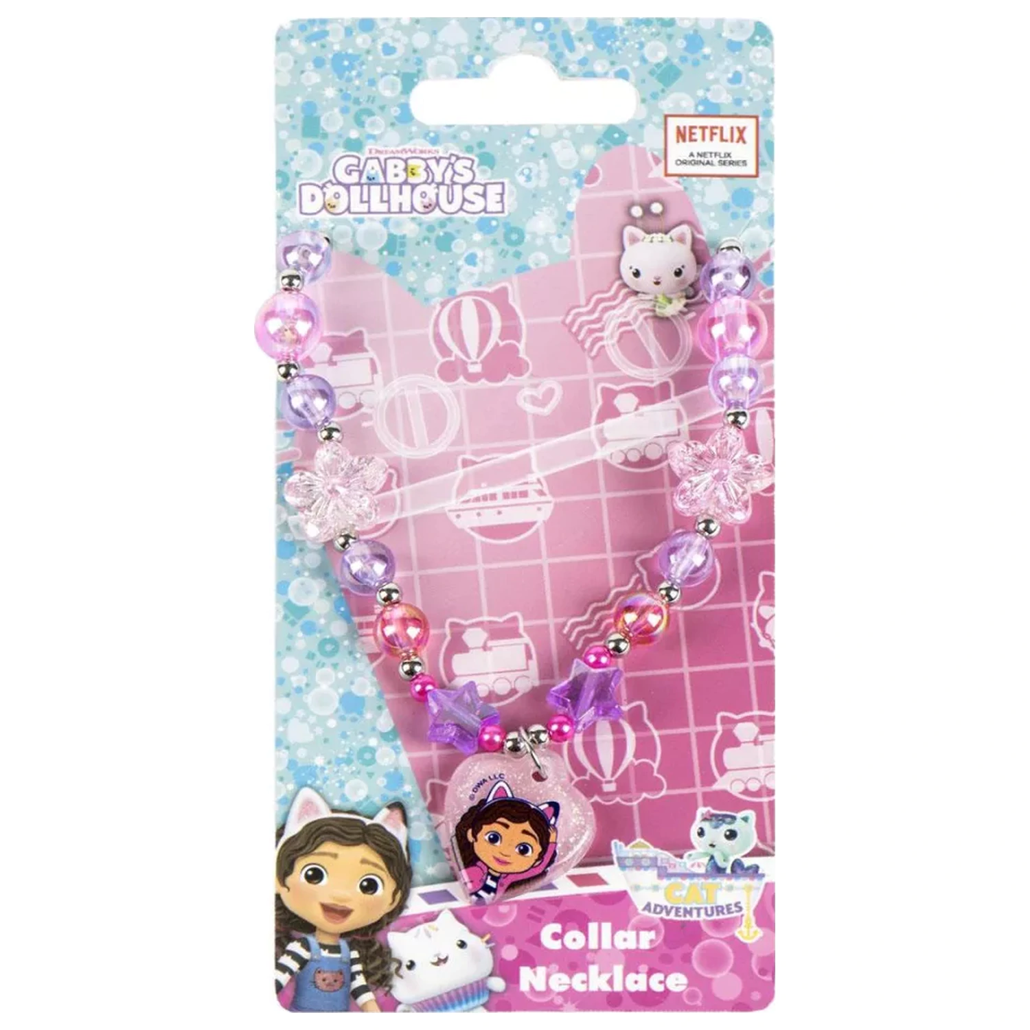 Gabi Dollhouse Heart Beaded Halskette Produktfoto