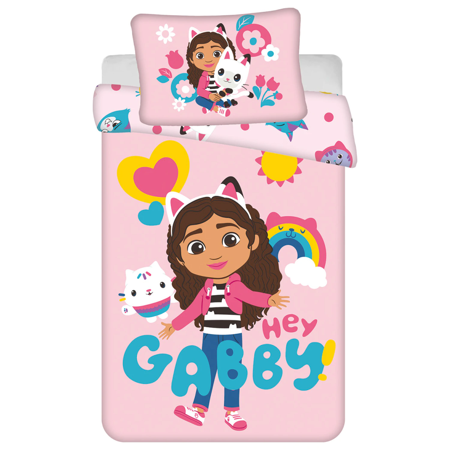 Gabi's Dollhouse Hey kid, Kindergarten-Bettbezug Produktfoto