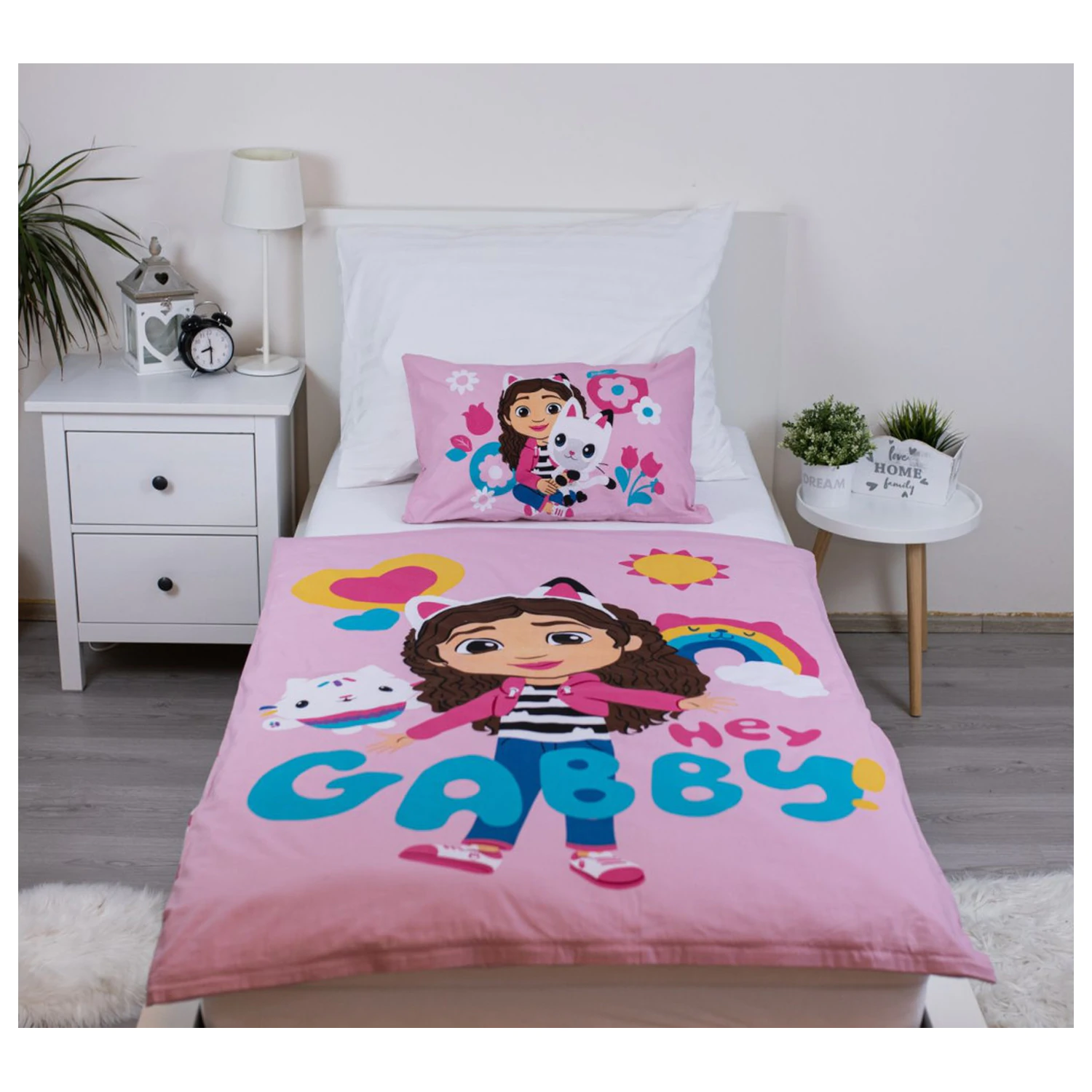 Gabi's Dollhouse Hey kid, Kindergarten-Bettbezug Produktfoto