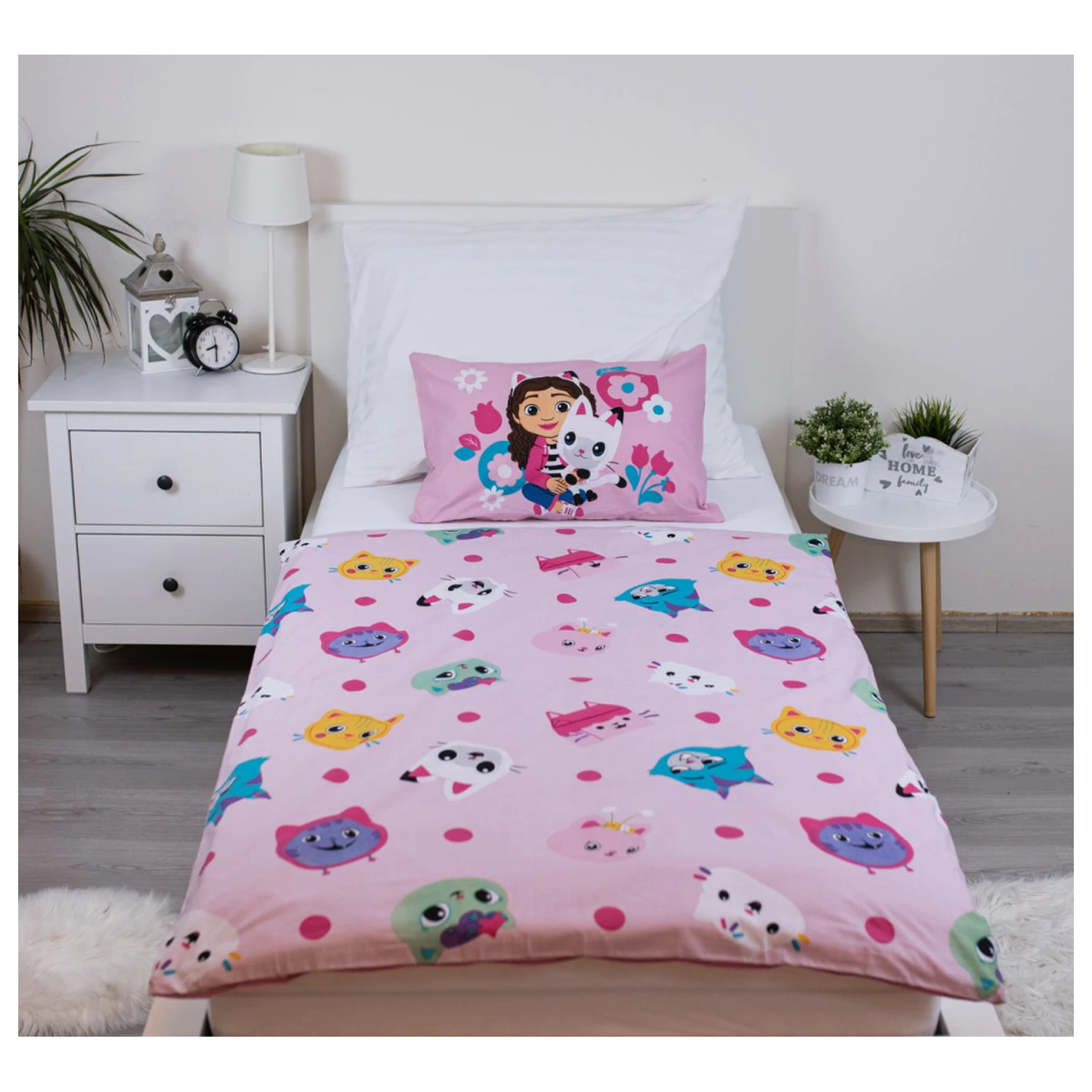 Gabi's Dollhouse Hey kid, Kindergarten-Bettbezug Produktfoto