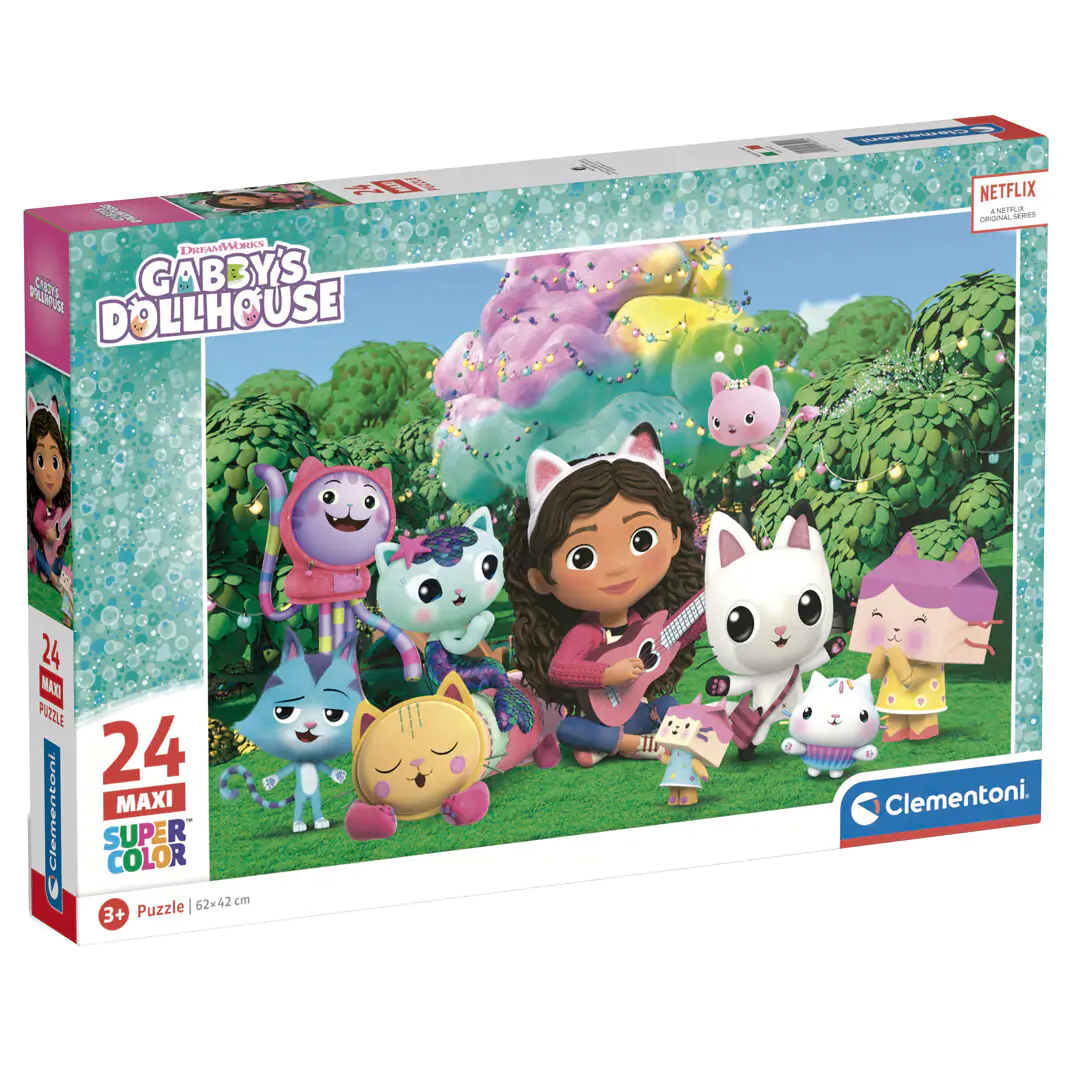 Gabbys Dollhouse maxi Puzzle 24St Produktfoto