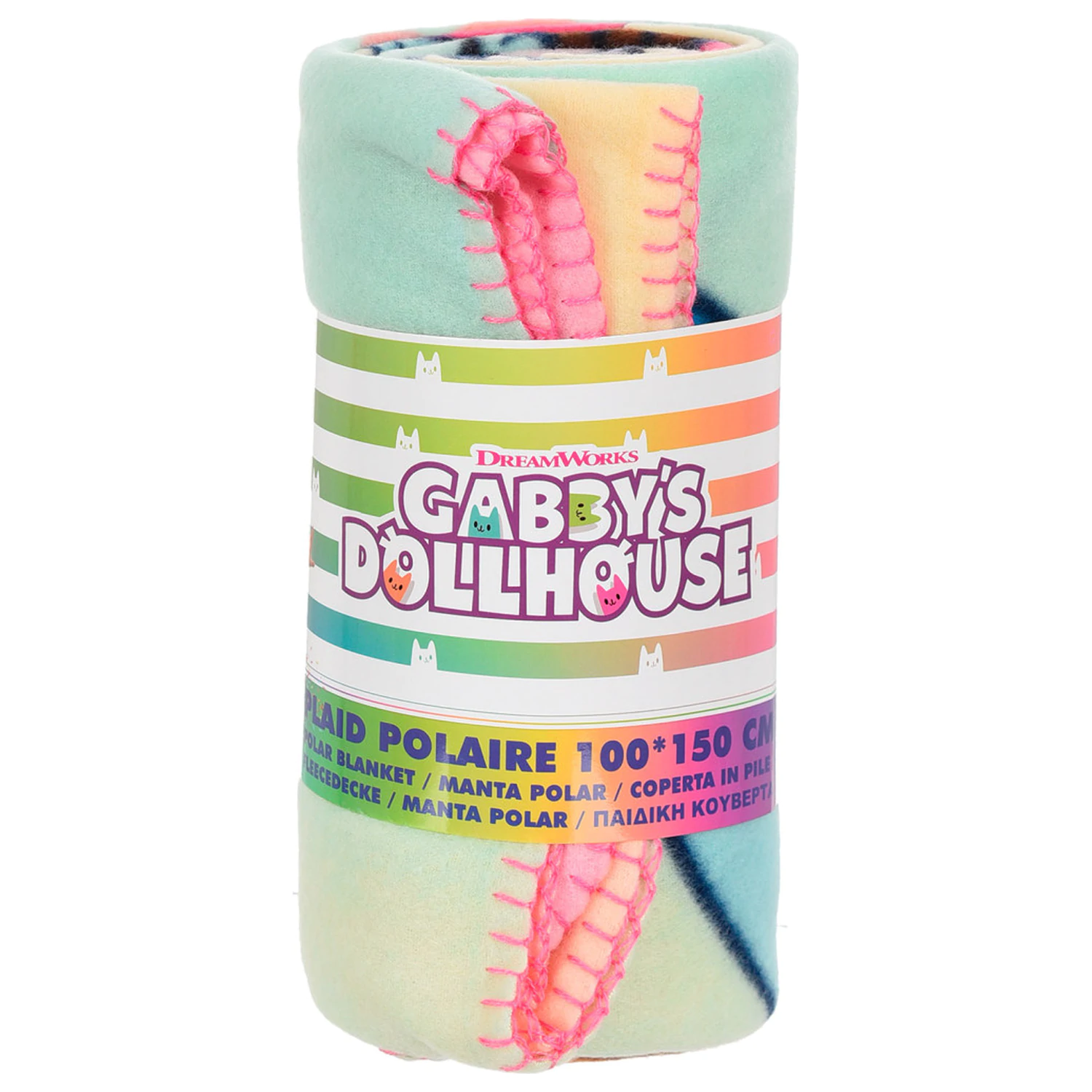 Gabby's Dollhouse Meow Time Fleece-Decke Produktfoto